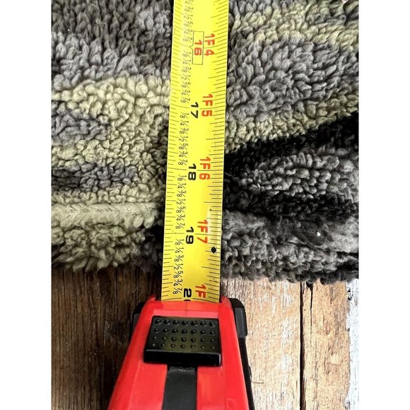 Derek Heart women's fleece hooded pullover, camoflauge print size L cropped NWT - Picture 9 of 9